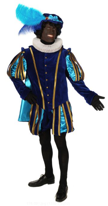 verhuur - carnaval - Sint-Piet - Nicodemus blauw -blauw